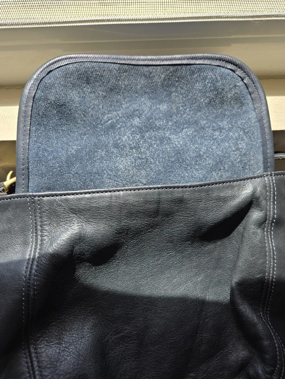 Coach Halsey 4121 Black Hobo Bag Purse Crossbody Vintage Leather Made In 1992